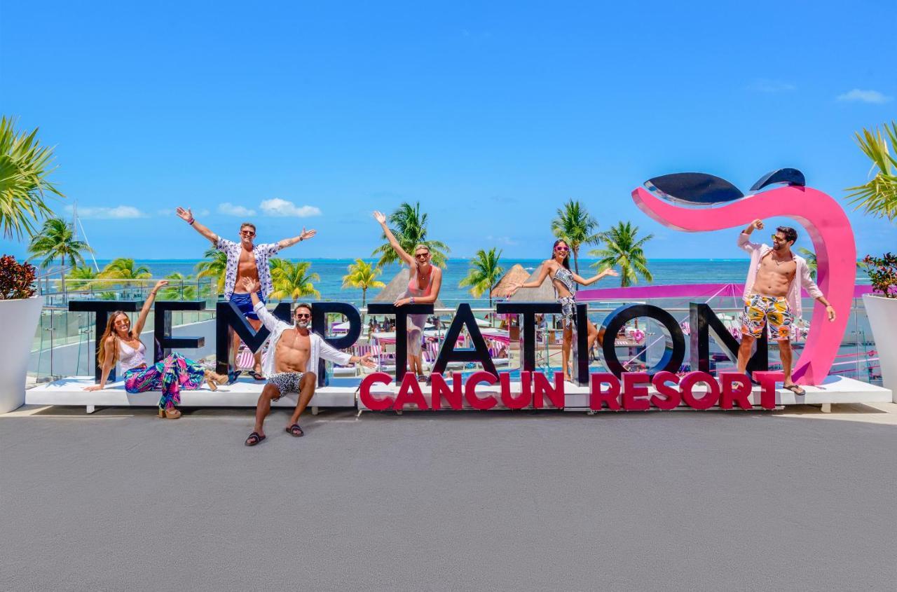 Temptation At The Tower Cancun Resort (Adults Only) Exterior photo